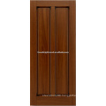 2- panel mahogany hardwood door design